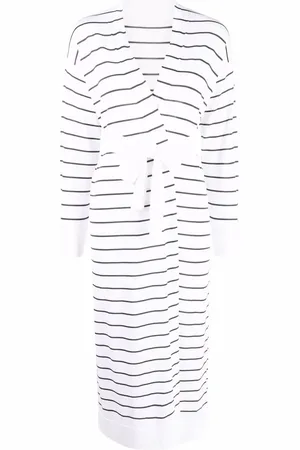 Fabiana Filippi Cardigan en coton à rayures