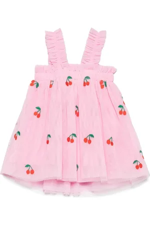 Stella McCartney Robe à cerises brodées