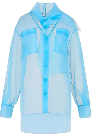 Giorgio Armani Chemise à détail de foulard