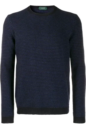ZANONE Pull en maille gaufrée