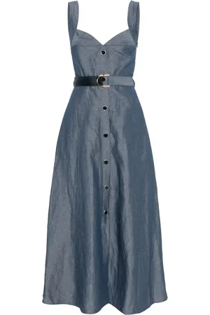 Liu Jo Robe longue à taille ceinturée