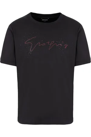 Giorgio Armani T-shirt à logo clouté