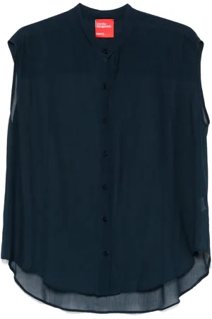 ..,MERCI Chemise à effet de transparence