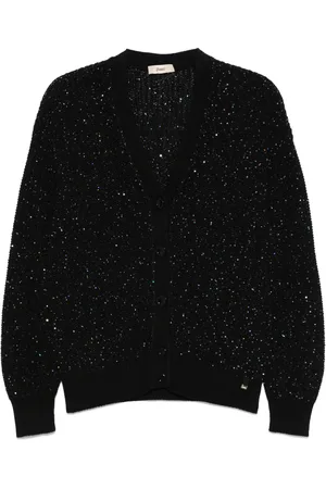 HERNO Cardigan brodé de sequins