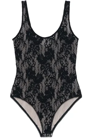 ZIMMERMANN Body en dentelle à encolure arrondie
