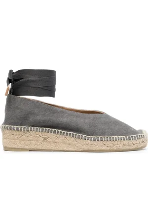 Castaner Espadrilles compensées Gea à bride cheville nouée