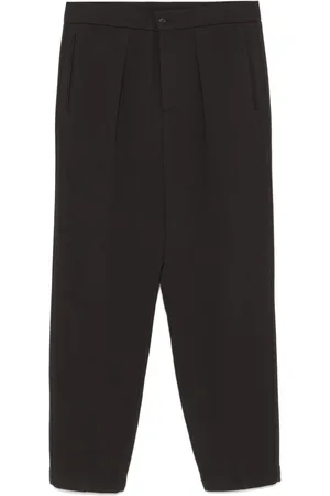 Giorgio Armani Pantalon à design nervuré