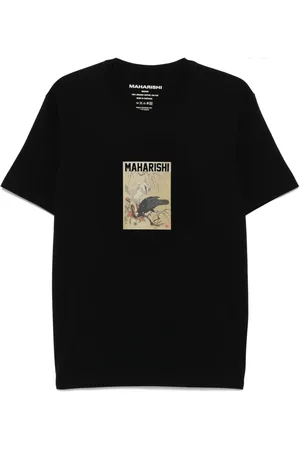 Maharishi T-shirt à logo imprimé