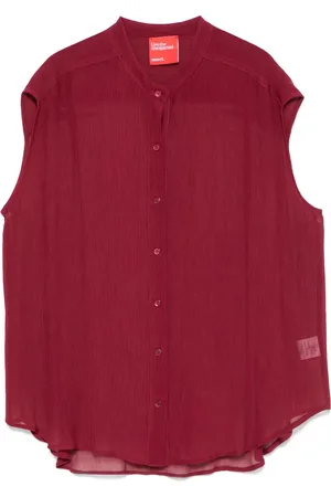 ..,MERCI Chemise à effet de transparence