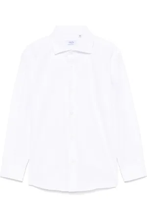 SIOLA Chemise en soie à logo jacquard
