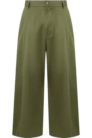 MAN ON THE BOON. Pantalon ample à plis marqués