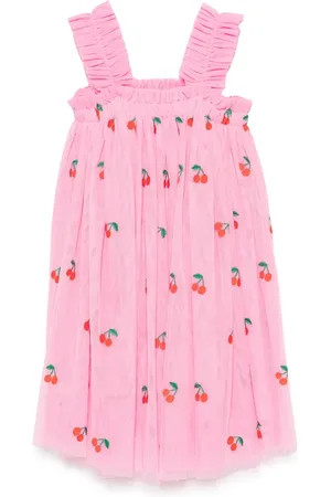 Stella McCartney Robe à cerises brodées