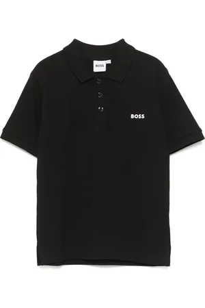 HUGO BOSS Polo à logo imprimé