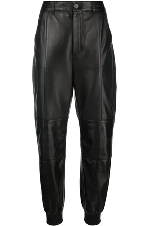 Karl Lagerfeld Pantalon fuselé en cuir