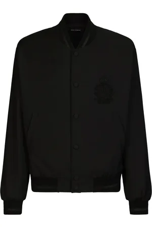 Dolce & Gabbana Veste bomber à patch poitrine