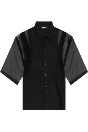 Dsquared2 Chemise à manches transparentes