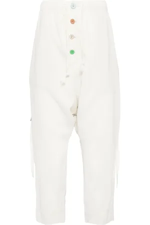 UNDERCOVER Pantalon sarouel à lien de resserrage