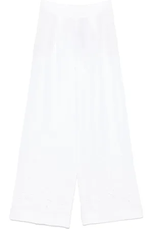 ERMANNO SCERVINO Pantalon à broderies