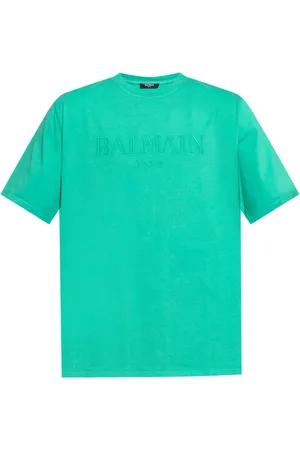 Balmain T-shirt à logo embossé