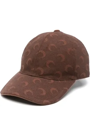 Marine Serre Casquette en sergé à logo en jacquard