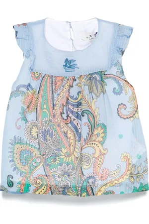 Etro Robe à motif cachemire