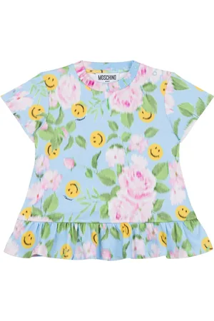 Moschino Robe à imprimé Smile Face