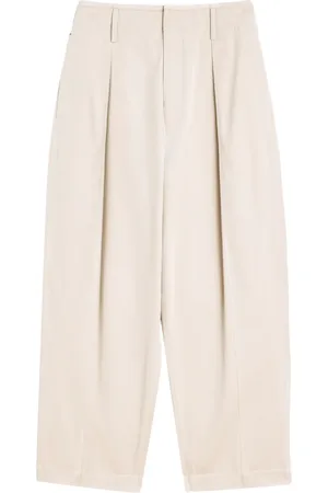 LEMAIRE Pantalon palazzo à design plissé