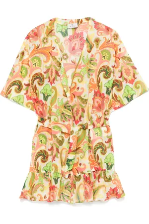 Etro Robe à imprimé graphique