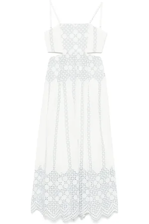 RAQUEL DINIZ Robe longue New Bali Sangallo