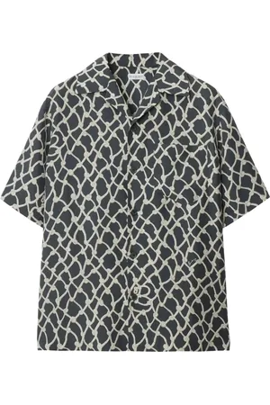Burberry Chemise à boutonnière sur le devant