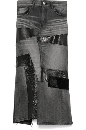 JUNYA WATANABE Jupe mi-longue à empiècements