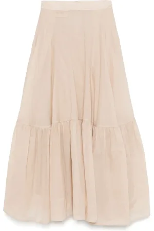 Plan C Robe longue en organza mélangé