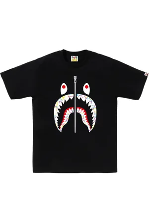 A Bathing Ape T-shirt à imprimé requin