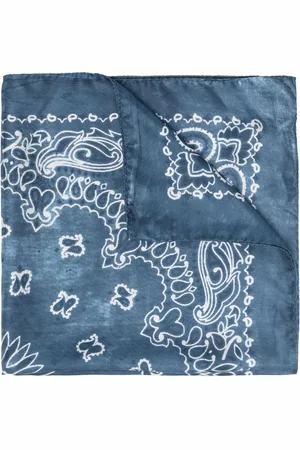 Golden Goose Foulard en soie à imprimé bandana