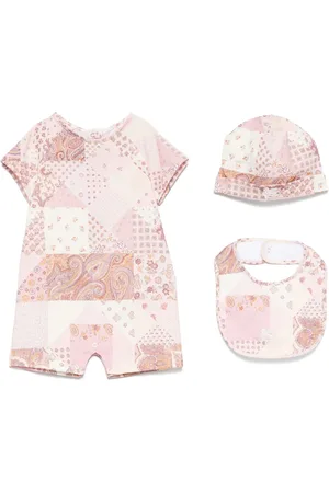 Etro Trousseau de naissance imprimé à motif Pegaso brodé