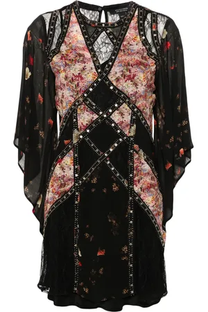 AllSaints Robe courte Lucia à empiècements