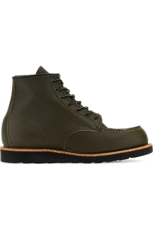 Red Wing Bottines à détails de surpiqûres