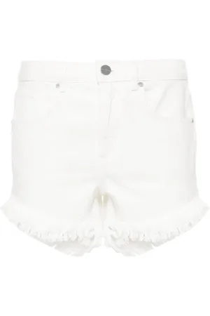 AllSaints Short en jean Astrid à bords francs