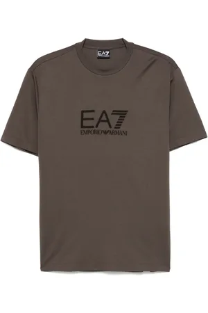 EA7 T-shirt à logo floqué