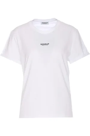 Dondup T-shirt à logo strassé