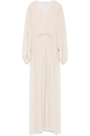 Serafini Robe longue à col v