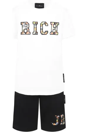 John Richmond Ensemble haut-short en coton