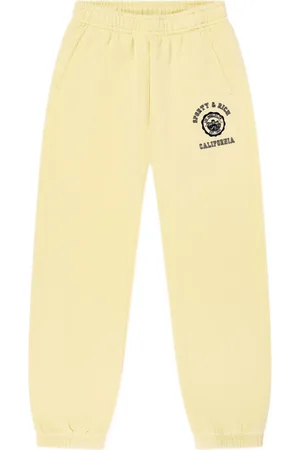 Sporty & Rich Pantalon de jogging à logo imprimé