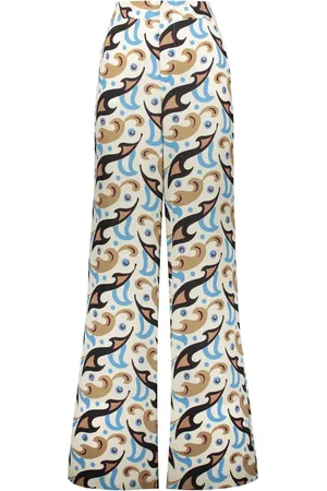 Etro Pantalon palazzo imprimé