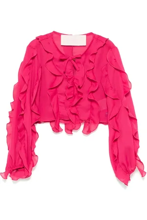 MISS BLUMARINE Blouse à volants