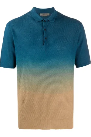 corneliani Polo à effet dégradé en lin