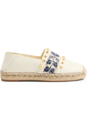 VALENTINO GARAVANI Espadrilles à broderies 20 mm