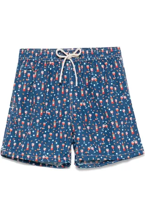 MC2 SAINT BARTH X Aperol short de bain à imprimé Double Spritz