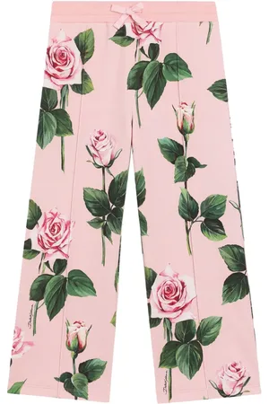 Dolce & Gabbana Pantalon à fleurs