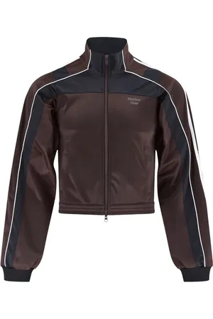 MARTINE ROSE Veste zippée à coupe crop